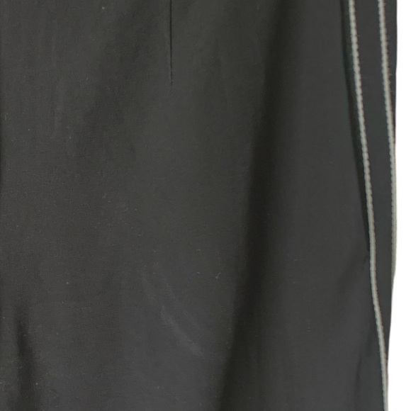 Aritzia Babaton Conan Pant Cropped Dress Pant Black White Stripe Women's Size 0 - Picture 12 of 12